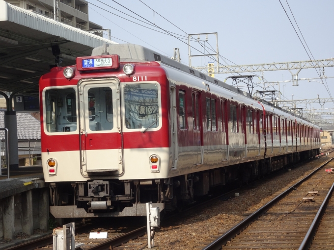 鉄道乗車記録の写真:乗車した列車(外観)(5)        「乗車した8611F(X61)です。大和西大寺まで退避無しで最速の普通列車です。」