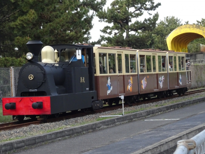 鉄道乗車記録の写真:列車・車両の様子(未乗車)(15)        「子供汽車の｢浪花号｣です。」
