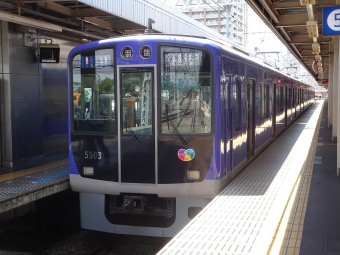 新在家駅から尼崎駅:鉄道乗車記録の写真