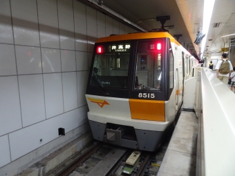 今里駅から緑橋駅の乗車記録(乗りつぶし)写真