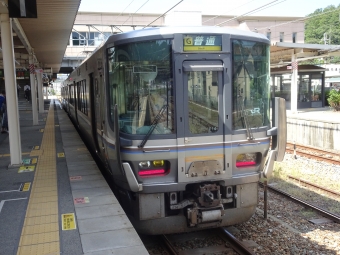 篠山口駅から福知山駅の乗車記録(乗りつぶし)写真
