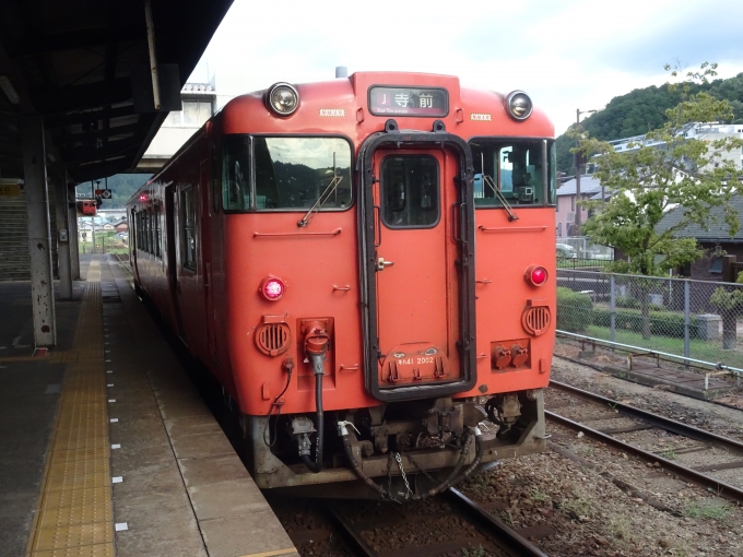 鉄道乗車記録の写真:乗車した列車(外観)(1)          「キハ41の単行です。」