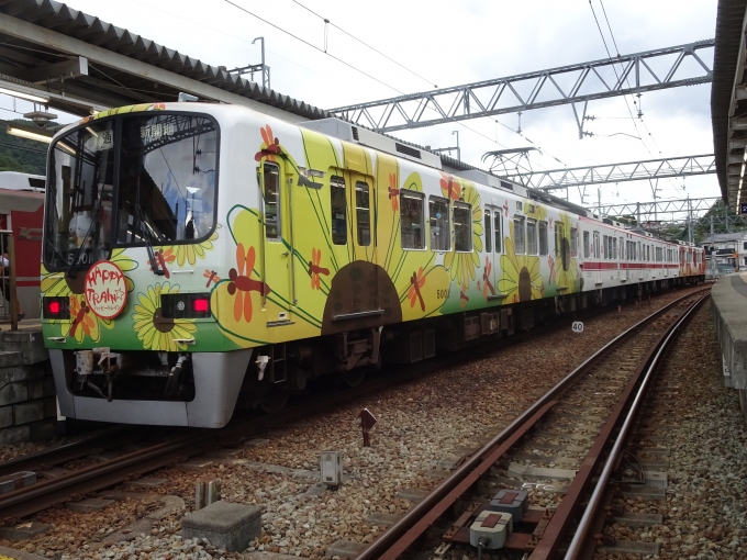 鉄道乗車記録の写真:列車・車両の様子(未乗車)(3)        「｢HAPPY TRAIN｣こと5001Fの三田側です。」