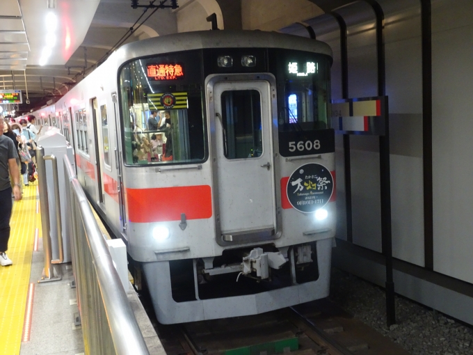 鉄道乗車記録の写真:列車・車両の様子(未乗車)(10)        「さすがに山陽電車には、｢アレ｣は付いていませんでしたが、阪神タイガースの球団ロゴの副標が付いています。」