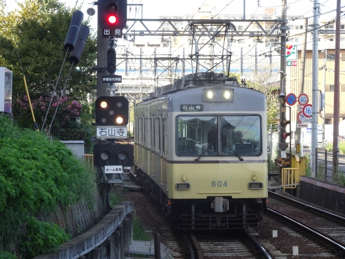 鉄道乗車記録の写真:乗車した列車(外観)(1)          「｢びわこ号｣塗装の600系です。」