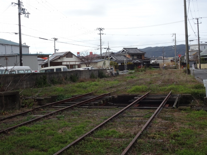 鉄道乗車記録の写真:旅の思い出(12)        「旧日高川駅から西御坊駅方向に向いています。これから西御坊駅に戻ります。」
