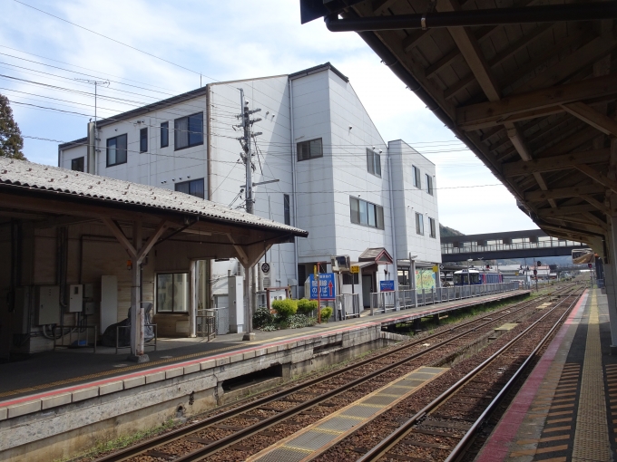鉄道乗車記録の写真:駅舎・駅施設、様子(6)        「智頭駅の津山側の様子です。」