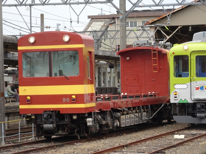 鉄道乗車記録の写真:列車・車両の様子(未乗車)(10)        「電動貨車(牽引車)の｢モト96｣です。」