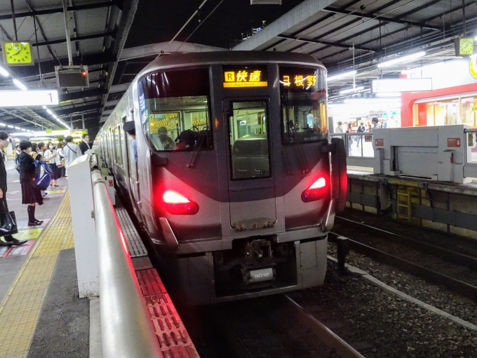 鉄道乗車記録の写真:乗車した列車(外観)(1)        「｢関西空港｣にも｢和歌山｣にも行かない｢日根野｣行きなので、ただの阪和線直通｢快速｣です。」