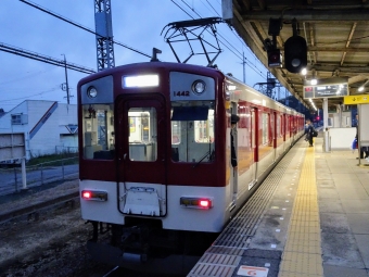 青山町駅から名張駅の乗車記録(乗りつぶし)写真