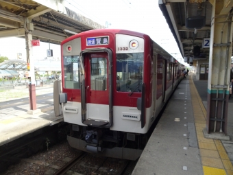 伊勢中川駅から松阪駅の乗車記録(乗りつぶし)写真