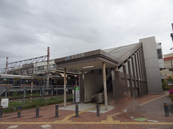京田辺駅から松井山手駅の乗車記録(乗りつぶし)写真