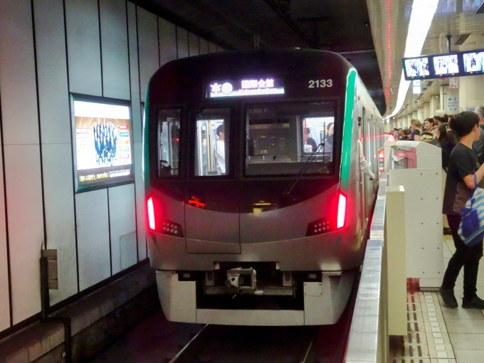 鉄道乗車記録の写真:乗車した列車(外観)(2)        「初めて乗る京都市営地下鉄の20系です。」