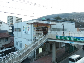 鳥居前駅から宝山寺駅:鉄道乗車記録の写真