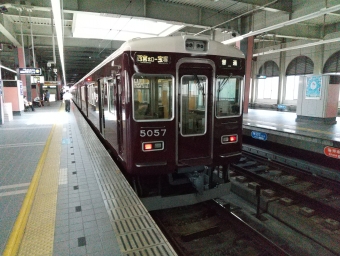 西宮北口駅から宝塚駅:鉄道乗車記録の写真