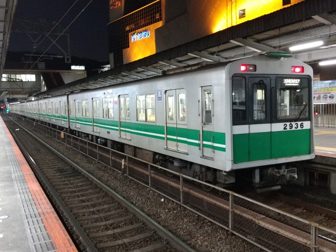 鉄道乗車記録の写真:列車・車両の様子(未乗車)(2)        「けいはんな線に乗り入れている、大阪メトロの20系です。」
