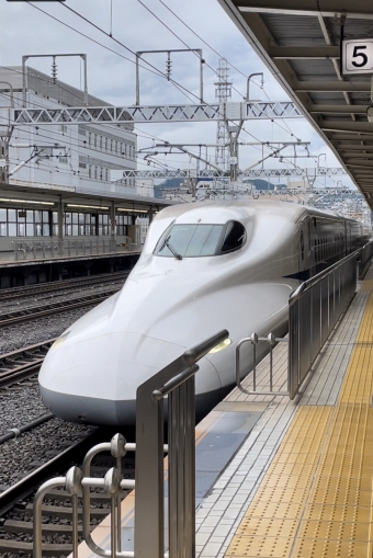 静岡駅から小田原駅の乗車記録(乗りつぶし)写真