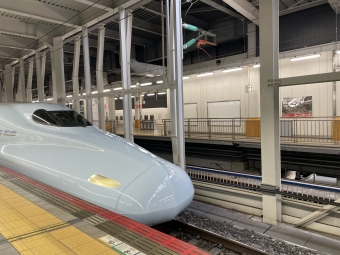 博多駅から岡山駅の乗車記録(乗りつぶし)写真