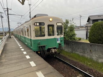 西前田駅から仏生山駅の乗車記録(乗りつぶし)写真