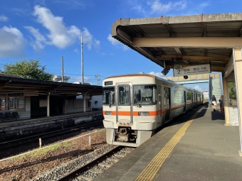 宮川駅から松阪駅の乗車記録(乗りつぶし)写真