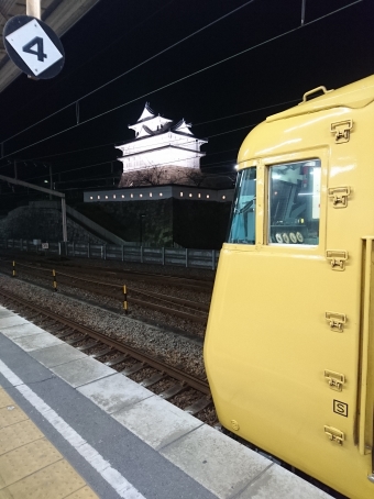 福山駅から倉敷駅の乗車記録(乗りつぶし)写真