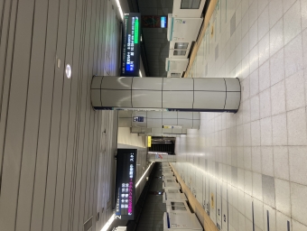 国際展示場駅から新木場駅の乗車記録(乗りつぶし)写真