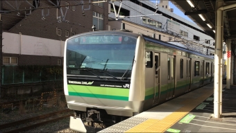 横浜駅から橋本駅の乗車記録(乗りつぶし)写真