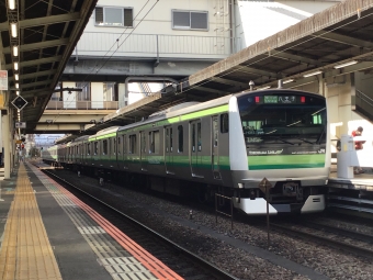 横浜駅から橋本駅の乗車記録(乗りつぶし)写真