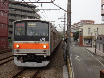 西国分寺駅から新松戸駅の乗車記録(乗りつぶし)写真