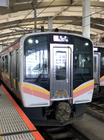 新潟駅から小山駅の乗車記録(乗りつぶし)写真