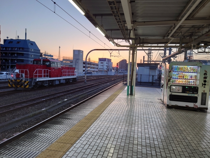 鉄道乗車記録の写真:車窓・風景(1)     「朝だ。」