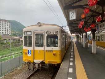 琴電琴平駅から仏生山駅の乗車記録(乗りつぶし)写真
