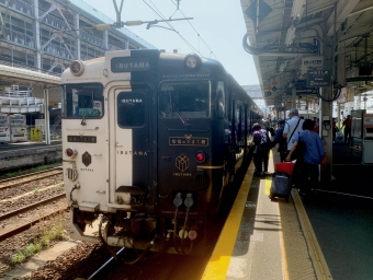 鹿児島中央駅から喜入駅の乗車記録(乗りつぶし)写真