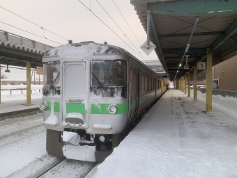 北海道医療大学駅から桑園駅の乗車記録(乗りつぶし)写真