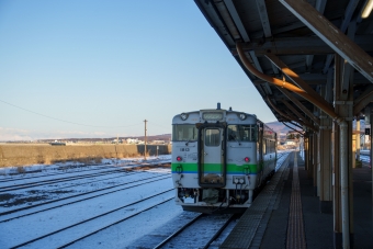 森駅から新函館北斗駅の乗車記録(乗りつぶし)写真