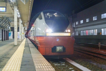 新青森駅から青森駅の乗車記録(乗りつぶし)写真