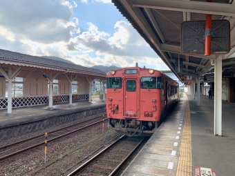長門市駅から益田駅の乗車記録(乗りつぶし)写真