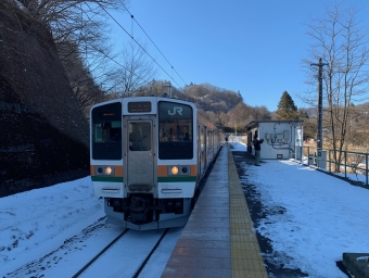 大前駅から高崎駅の乗車記録(乗りつぶし)写真