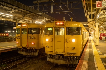 米子駅から新見駅:鉄道乗車記録の写真