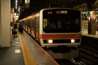 大宮駅から八王子駅の乗車記録(乗りつぶし)写真