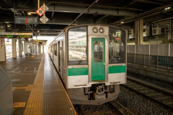 米沢駅から山形駅:鉄道乗車記録の写真