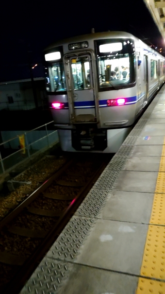 瀬戸口駅から高蔵寺駅の乗車記録(乗りつぶし)写真