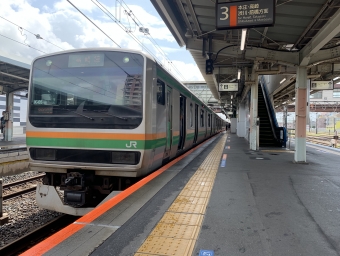 籠原駅から高崎駅:鉄道乗車記録の写真