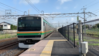 宝積寺駅から小山駅の乗車記録(乗りつぶし)写真