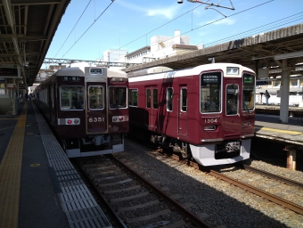 桂駅から嵐山駅の乗車記録(乗りつぶし)写真