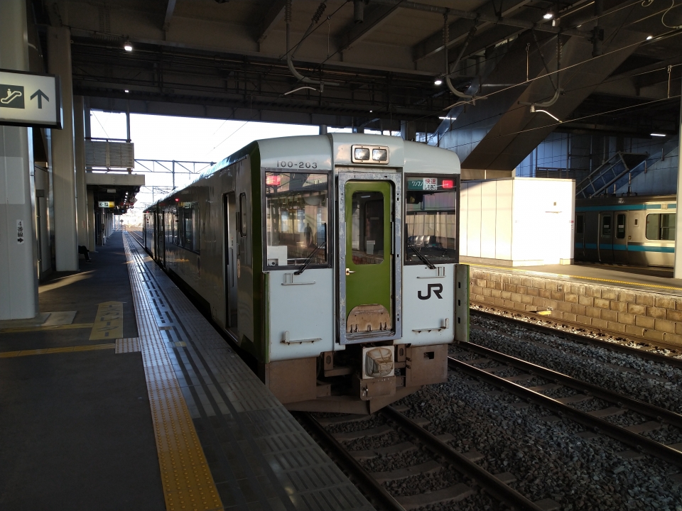 鉄道乗車記録「八戸駅から大湊駅」乗車した列車(外観)の写真(2) by Shouichirou 撮影日時:2022年11月25日
