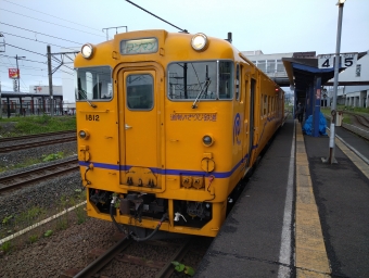 木古内駅から五稜郭駅の乗車記録(乗りつぶし)写真
