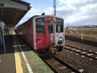 根室駅から釧路駅の乗車記録(乗りつぶし)写真