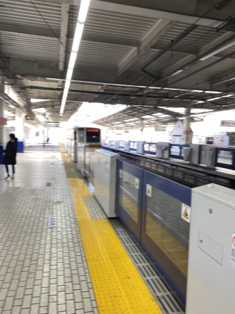 矢向駅から川越駅の乗車記録(乗りつぶし)写真