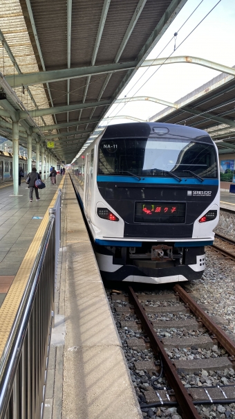 矢向駅から川崎駅の乗車記録(乗りつぶし)写真